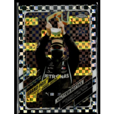 Topps 2021 Topps Chrome Formula 1 Racing Checker Flag #138 Valtteri Bottas gyűjthető kártya