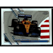 Topps 2021 Topps Chrome Formula 1 Racing Refractor #100 Daniel Ricciardo gyűjthető kártya