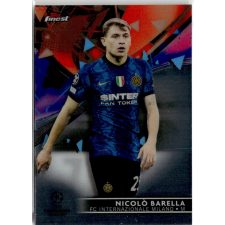 Topps 2021 Topps Finest UEFA Champions League #30 Nicolò Barella gyűjthető kártya