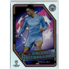 Topps 2021 Topps Finest UEFA Champions League Prized Footballers #PFF-15 Jack Grealish gyűjthető kártya