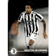 Topps 2021 Topps Juventus FC Trading Cards Set #10 Weston McKennie gyűjthető kártya