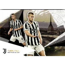 Topps 2021 Topps Juventus FC Trading Cards Set #29 Matthijs de Ligt gyűjthető kártya