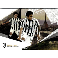Topps 2021 Topps Juventus FC Trading Cards Set #30 Weston McKennie gyűjthető kártya