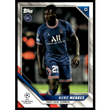 Topps 2021 Topps UEFA Champions League #126 Nuno Mendes gyűjthető kártya