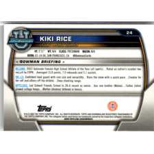 Topps 2022-23 Bowman Chrome University #24 Kiki Rice gyűjthető kártya