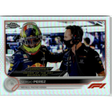 Topps 2022 Topps Chrome Formula 1 Racing Refractor #173 Sergio Perez gyűjthető kártya