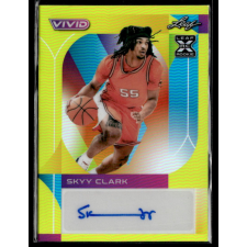 Topps 2023-23 LEAF VIVID Autographs Yellow #BA-SC1 Skyy Clark 07/50 gyűjthető kártya