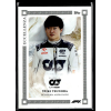 Topps 2023 Topps Eccellenza Formula 1 #YT Yuki Tsunoda