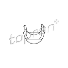TOPRAN Csapágyazás, kormány TOPRAN 108 123 kormányvezérlő és kiegészítői
