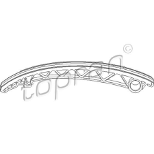 TOPRAN Feszítősín, vezérműlánc TOPRAN 205 563 kormányvezérlő és kiegészítői