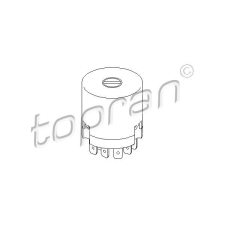 TOPRAN Gyújtás/indítás kapcsoló TOPRAN 110 658 elektromos alkatrész
