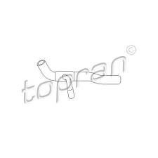 TOPRAN Hűtőcső TOPRAN 101 453 vízhűtő