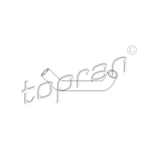 TOPRAN Hűtőcső TOPRAN 103 447 vízhűtő