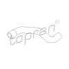 TOPRAN Hűtőcső TOPRAN 206 698