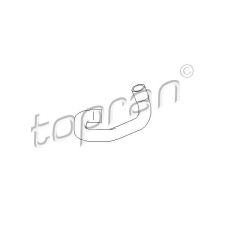TOPRAN Hűtőcső TOPRAN 207 403 vízhűtő