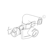 TOPRAN Hűtőfolyadék perem TOPRAN 108 192 vízhűtő