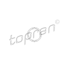TOPRAN Tömítés, hűtőfolyadék perem TOPRAN 100 721 vízhűtő