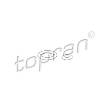 TOPRAN Tömítő gyűrű készlet, befecskendező szelep TOPRAN 101 562 purhab, tömítő, tapasz