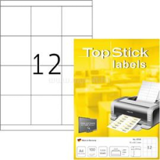TopStick 70x67,7mm szegéllyel 100 ív 1200 db-os etikett (P1061-0328) etikett