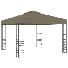  Tópszínű kerti pavilon 3 x 3 m 180 g/m² kerti bútor