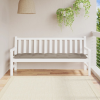  Tópszínű oxford szövet kerti padpárna 180 x 50 x 7 cm