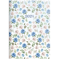 TOPTIMER Joy A5 2024 Heti határidőnapló - Kék rózsa (24T015J-246) határidőnapló