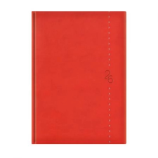 TOPTIMER Linea Naptár tervező B5 heti 2026 piros határidőnapló