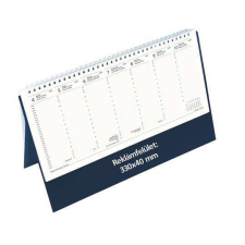 TOPTIMER Naptár, asztali, álló, TOPTIMER, kék naptár, kalendárium