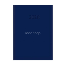 TOPTIMER Naptár, tervező, A4, napi, TOPTIMER "Wide", kék határidőnapló