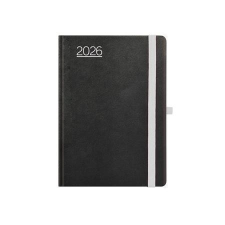 TOPTIMER Naptár, tervező, A5, heti, TOPTIMER, Nero, fekete-szürke (NKN015SZU) határidőnapló