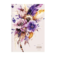 TOPTIMER Naptár, tervező, A5, napi, TOPTIMER, "Joy", tollak határidőnapló