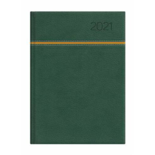 TOPTIMER Naptár, tervező, A5, napi, TOPTIMER, "Young", zöld-narancs határidőnapló