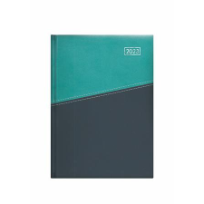 TOPTIMER Naptár, tervező, B5, heti, TOPTIMER  Duplex , türkiz-kék határidőnapló