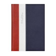 TOPTIMER Naptár, tervező, B5, heti, TOPTIMER Fashion, bordó-fehér-kék (NKF011BOFKU) határidőnapló