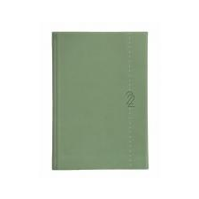 TOPTIMER Naptár, tervező, B5, heti, TOPTIMER \"Linea\", zöld naptár, kalendárium