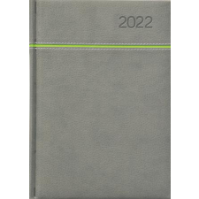 TOPTIMER Naptár, tervező, B5, heti, TOPTIMER,  Young , szürke-zöld határidőnapló