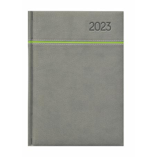 TOPTIMER Naptár, tervező, B5, heti, TOPTIMER, "Young", szürke-zöld határidőnapló