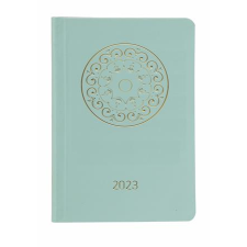 TOPTIMER Naptár, tervező, B6, heti, TOPTIMER "Pastel", zöld határidőnapló