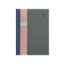 TOPTIMER Naptár, tervező, B6, heti, TOPTIMER Vario, kék-rózsa-szürke (NKT012VKRSZU) határidőnapló