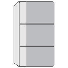 TOPTIMER Névjegykártyatartó - L335M gyűrűs kalendárium betétlap