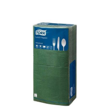 Tork Advanced szalvéta 1/4 hajtogatott, 2 rétegű 33x33cm zöld (477214) higiéniai papíráru