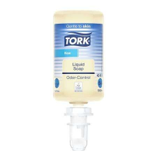 Tork Folyékony szappan, 1 l, S4 rendszer, szagsemlegesítő, TORK "Odor-Control", átlátszó tisztító- és takarítószer, higiénia