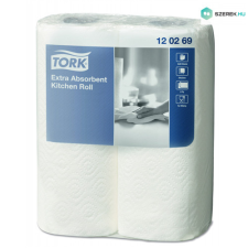 Tork konyhai törlőpapír Premium fehér, 15,4m/tek, 2tek/csg, 12csg/# higiéniai papíráru