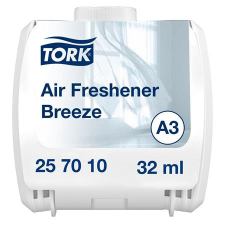 Tork Légfrissítő, folyamatos adagolású, 32 ml, A3 rendszer, TORK, tengeri fuvallat tisztító- és takarítószer, higiénia