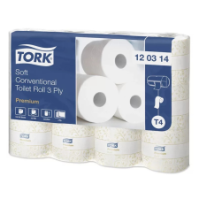Tork Premium kistekercses toalettpapír - 3 rétegű, 12 tekercs higiéniai papíráru