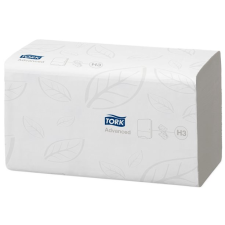 Tork Singlefold H3 hajtogatott kéztörlő - Fehér (15csomag) (290190) higiéniai papíráru
