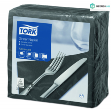 Tork szalvéta Dinner Advanced 39X39, FEKETE, 150 lap/csg, 12csg/# higiéniai papíráru
