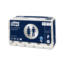 Tork T4 rendszer, Advanced toalettpapír, 2 rétegű, 12,5 cm átmérő, fehér (110771)	 (110771) higiéniai papíráru