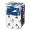 Tork Toalettpapír 2 rétegű közületi 12 tekercs/csomag fehér laponkénti adagolású Mini Smart One® Tork_472193