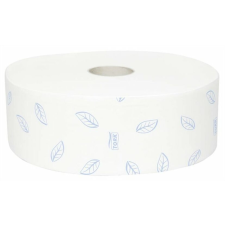 Tork Toalettpapír, T1 rendszer, 2 rétegű, 26 cm átmérő, Premium, TORK "Soft Jumbo", fehér higiéniai papíráru
